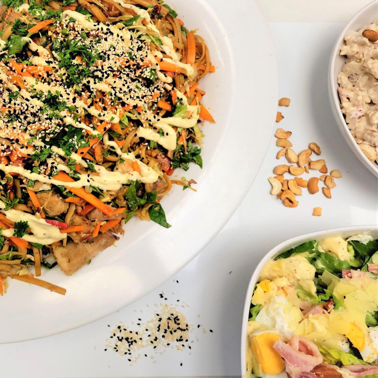 Salad Platter - 20 people - select 3 flavours